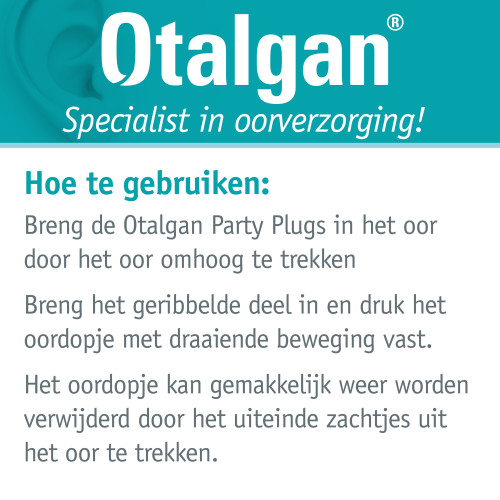 Otalgan Party Plugs 1 paar