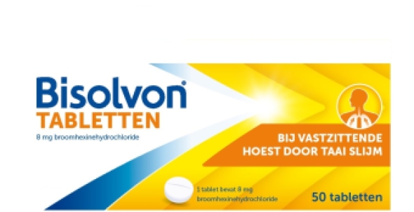 Bisolvon 8mg 50 stuks | BENU Shop