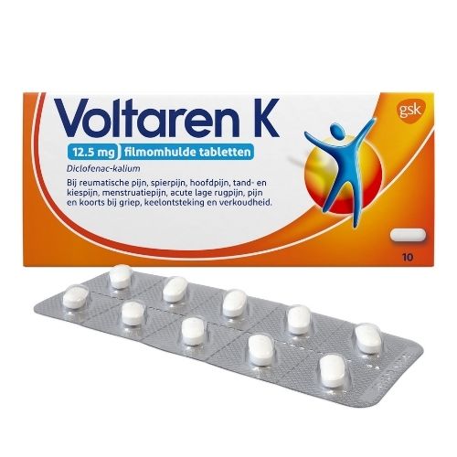 Voltaren k Diclofenac-Kalium 12,5mg Tabletten 10 stuks