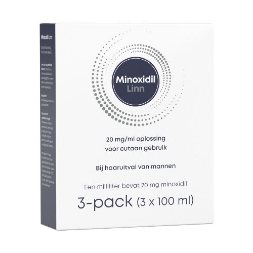 Linn Minoxidil 20mg/ml Flacons 3x100ml